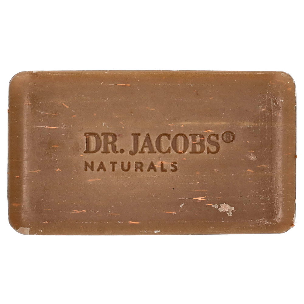 Dr. Jacobs Naturals, отшелушивающее кастильское мыло с люфой, кокосовый лимонад, 142 г (5 унций)