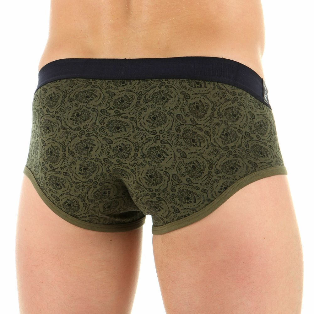 Мужские хипсы зеленые DARKZONE Dia de los muertos DZN6911