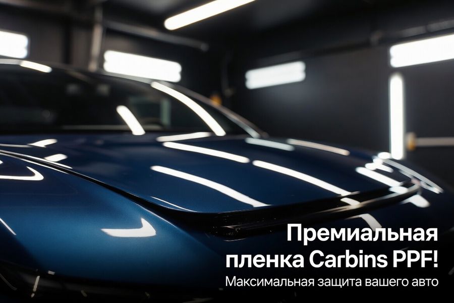 Максимальная защита вашего авто с премиальной пленкой Carbins PPF!!