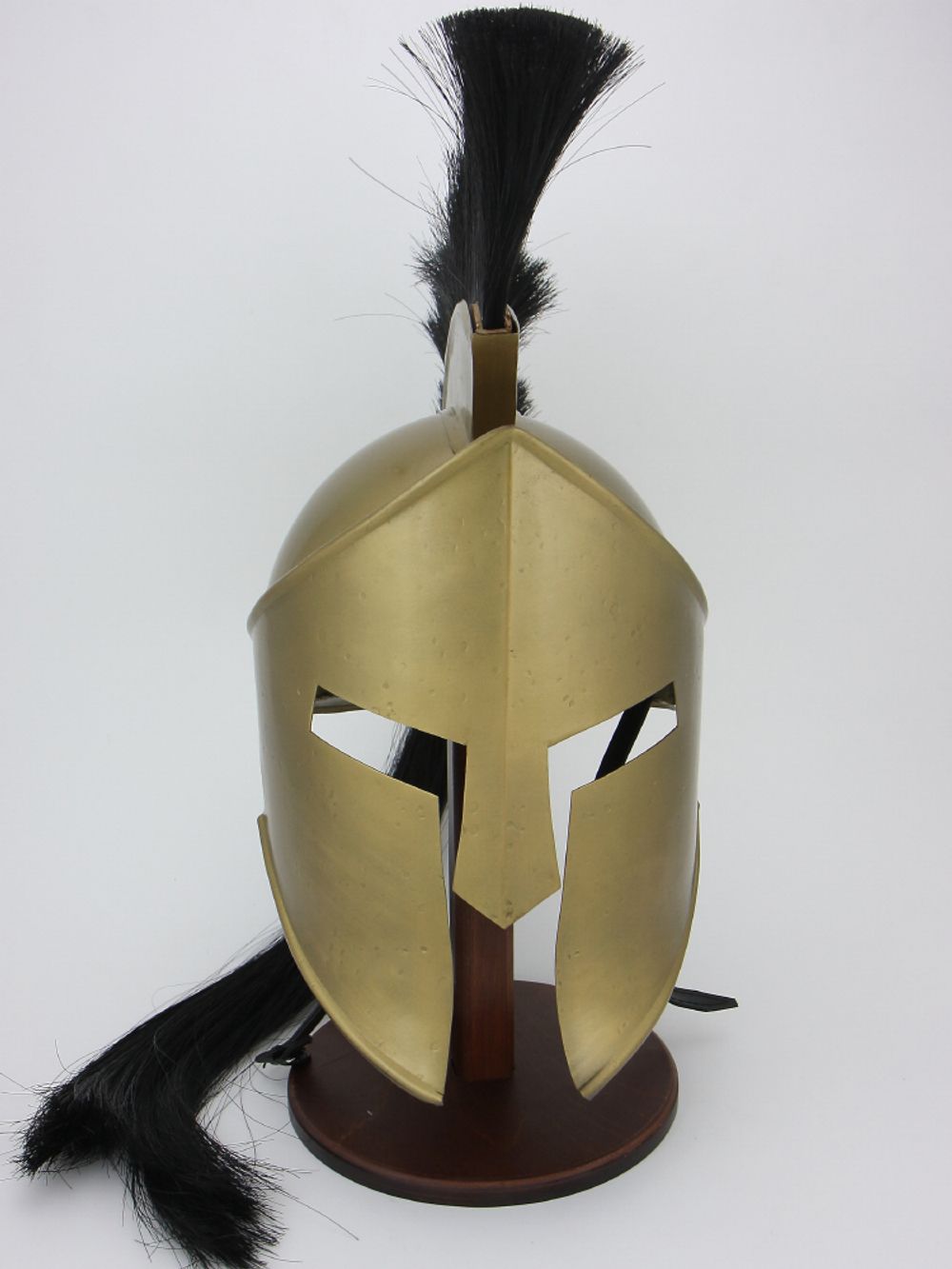 Nautical Шлем Спартанский Царь Леонид с черным плюмажем