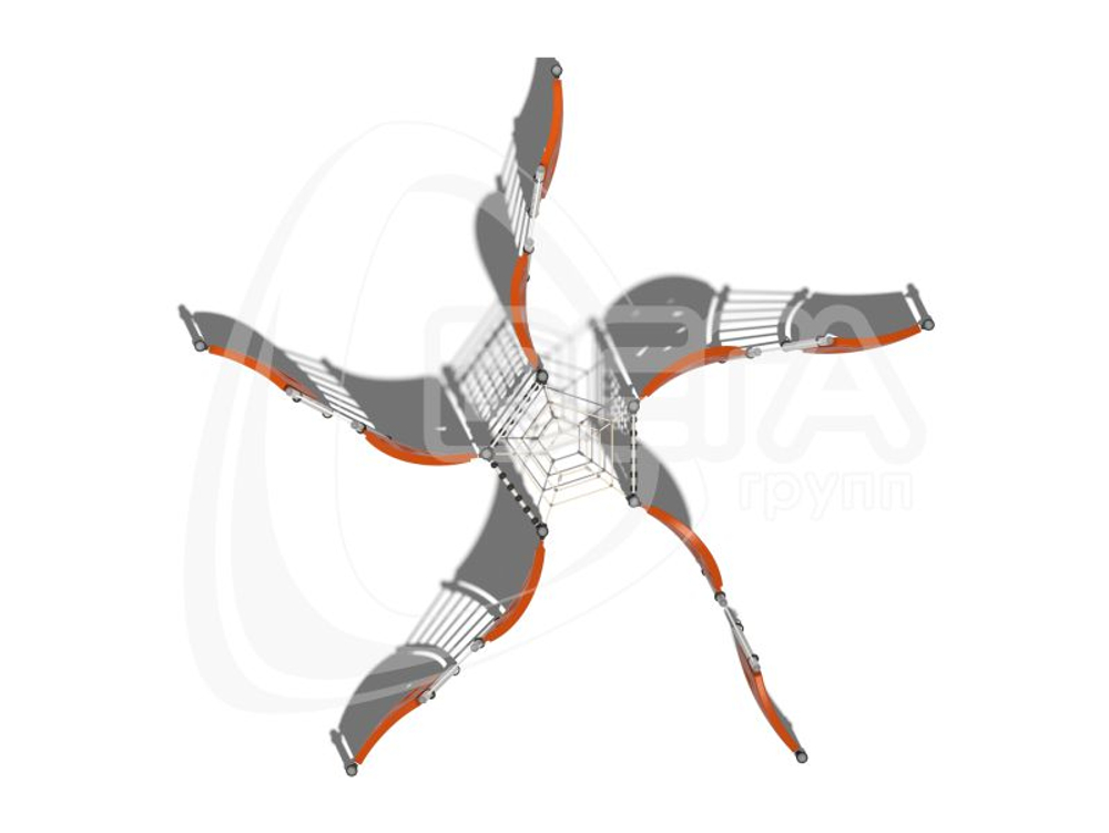 Игровой комплекс Мрамор (паттерн Vector) СРО009.00.10