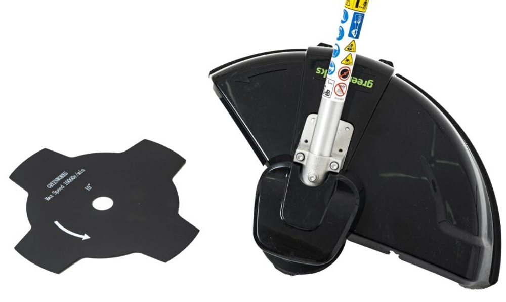 Триммер аккумуляторный GREENWORKS GD40BCB 40V, 40 см, б/щ, АКБ 8Ач и ЗУ 2105707UH