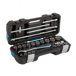 Набор инструментов, 1/2", CrV, 120 зубьев, 24 предмета Gross