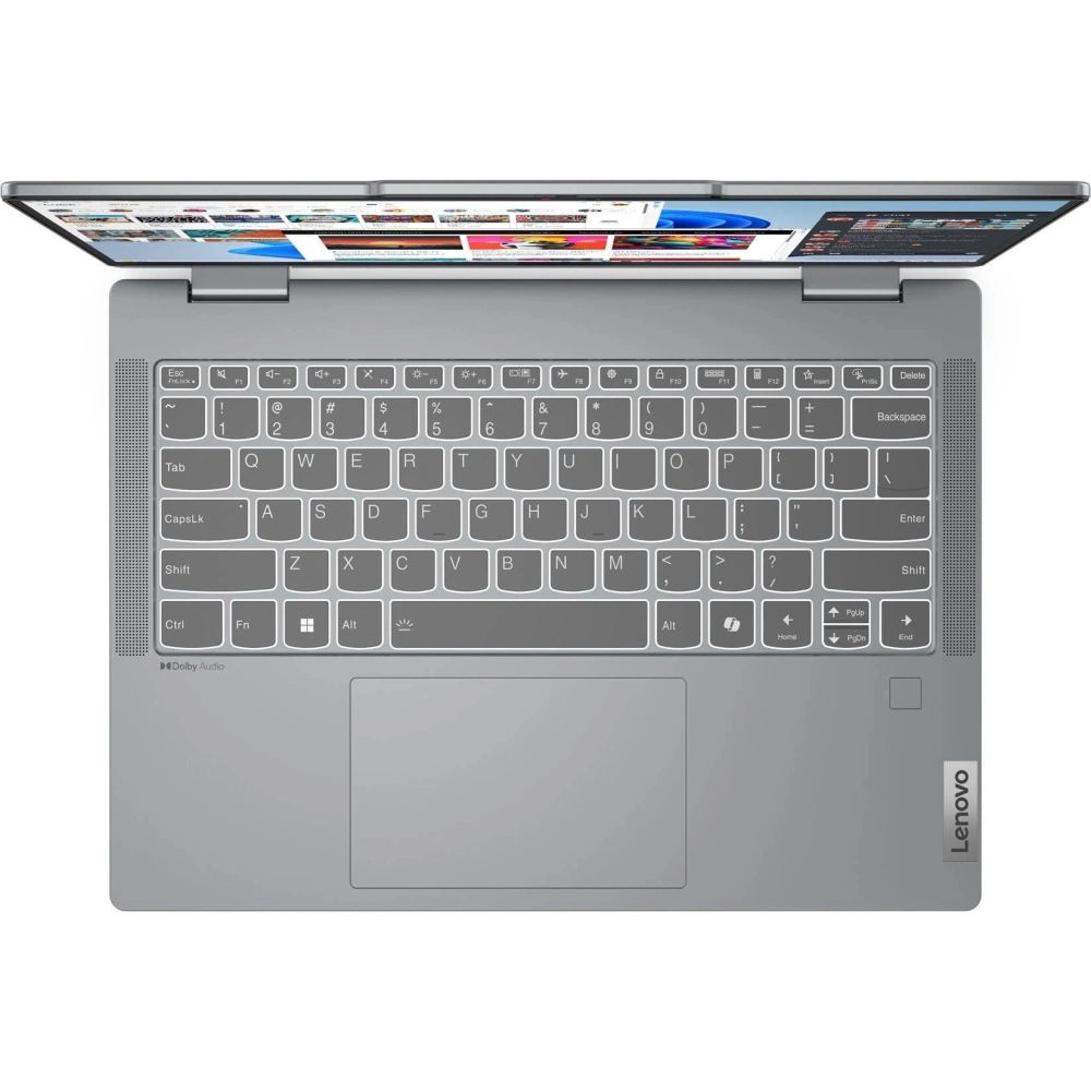 Ноутбук Lenovo IdeaPad 5 14IRH9 Core i5 13420H 16Gb SSD512Gb Intel UHD Graphics 14" IPS Touch WUXGA (1920x1200) без ОС grey WiFi BT Cam (83KX0042PS)