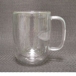 Кружка термостойкое стекло с двойными стенками 330(400) мл, CGPro Glass.
