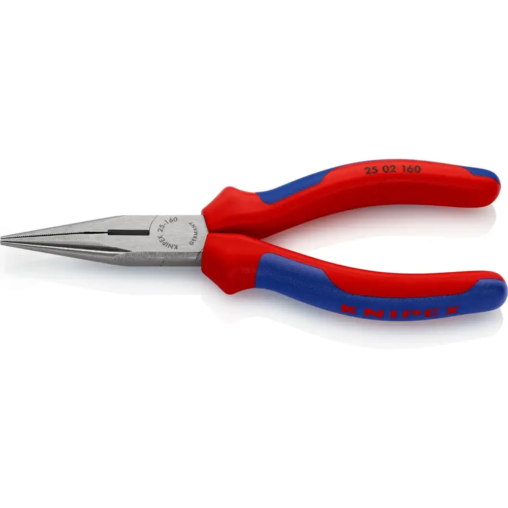 Длинногубцы чернёные 160 мм Knipex 25 02 160