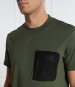 Футболка MIX MEDIA CALVIN KLEIN JEANS - зеленый(J30J323997)