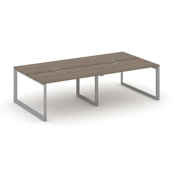 Style Project Рабочая станция двухсторонняя SN-59O.DRS-041 Вяз Благородный/Металл Серый/Серебро Загл