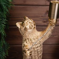 Настольная лампа Кот Мэдисон Айвори