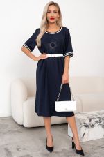 Платье Линда (синий) Р11-1241 Nikol