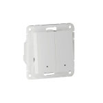 ATLASDESIGN SMART 2-кл. ВЫКЛЮЧАТЕЛЬ с подсв., Zigbee, сх.5, L+N, 10А, мех., БЕЛЫЙ