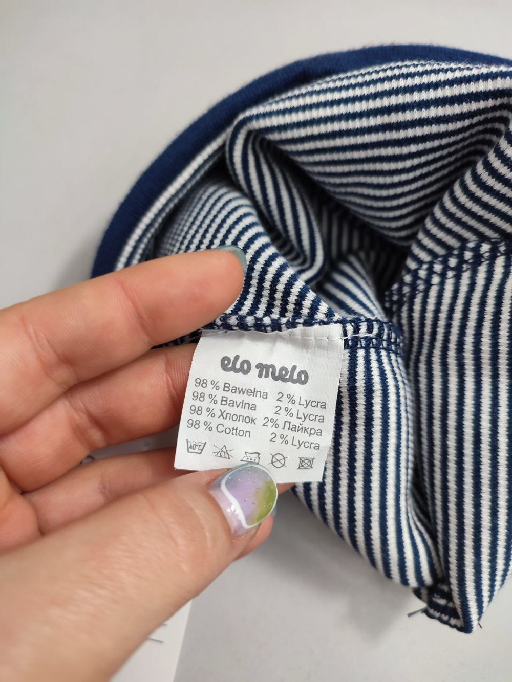 Шапка Elo Melo из хлопка