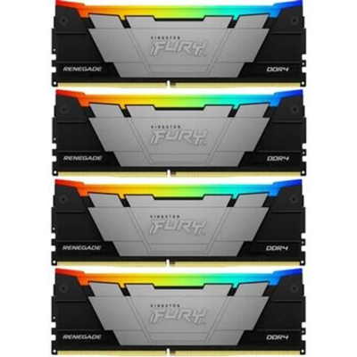 Оперативная память KINGSTON FURY Renegade DDR4 128GB 3600MHz CL18 UDIMM KF436C18RB2AK4/128