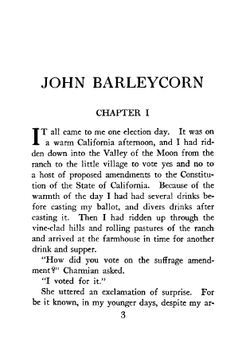 John Barleycorn | Jack London