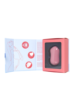 Вакуум-волновой бесконтактный стимулятор клитора Satisfyer Cotton Candy, силикон, розовый, 8,6 см