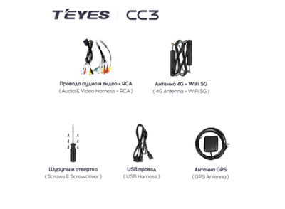 Установочный набор для магнитолы Teyes CC3