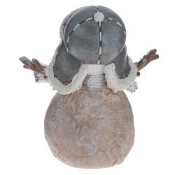 GAEM Фигурка декоративная "Снеговик", L10 W6 H11 см