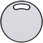 Доска разделочная пластиковая «Stone» 30*1см Крошка темная, круглая