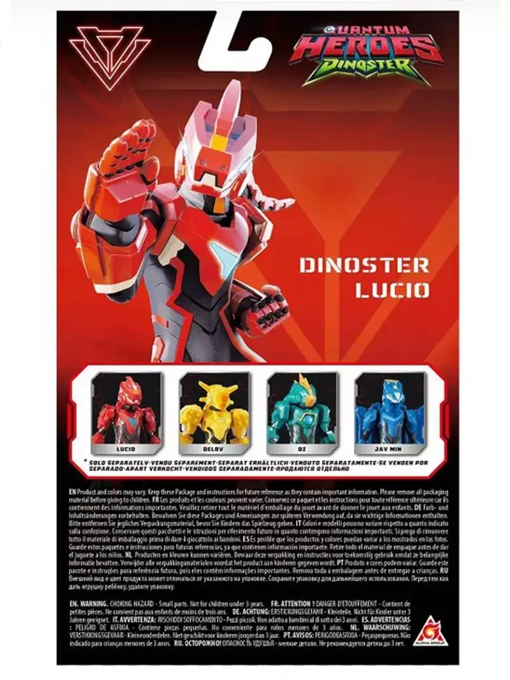 Диностер Dinoster Люцио Фигурка героя 16см 42131