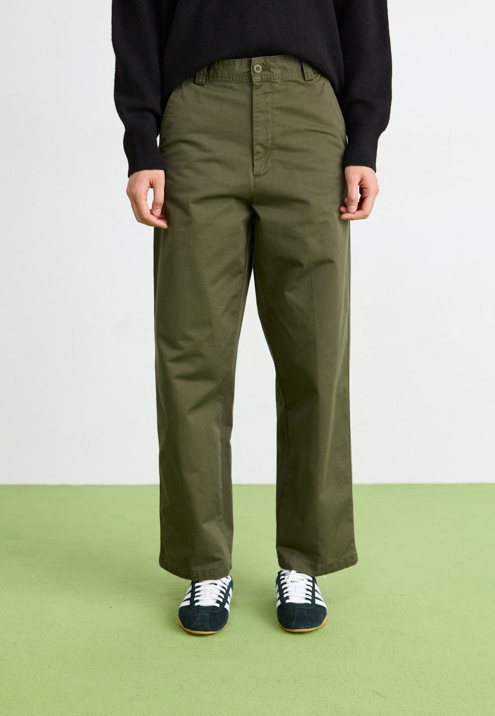 Carhartt WIP NOVI - Тканевые брюки - Зелёный