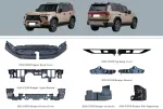 Запчасти на Lexus GX 550 2024+ GX550 Лексус внешние детали