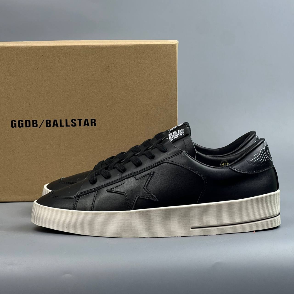 Кроссовки Golden Goose #492 (черн.)