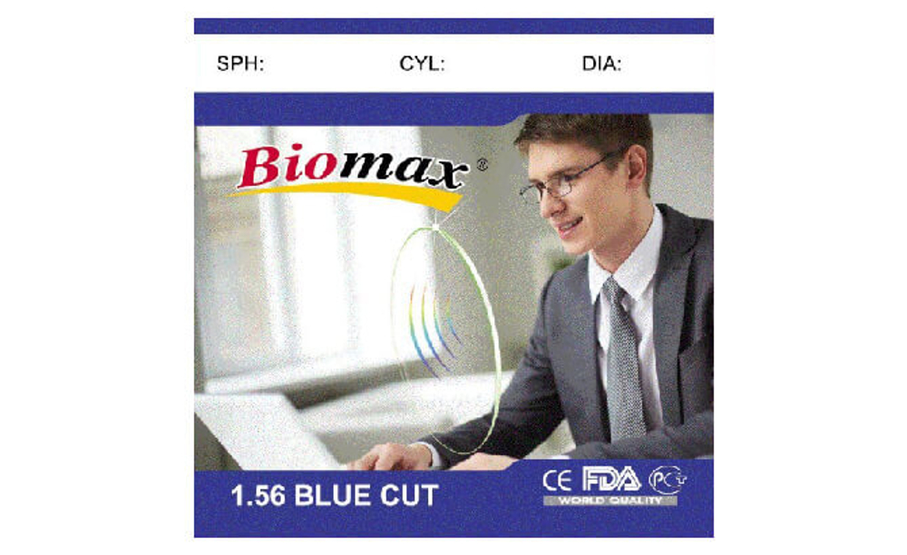 Biomax Blue Cut 1,56