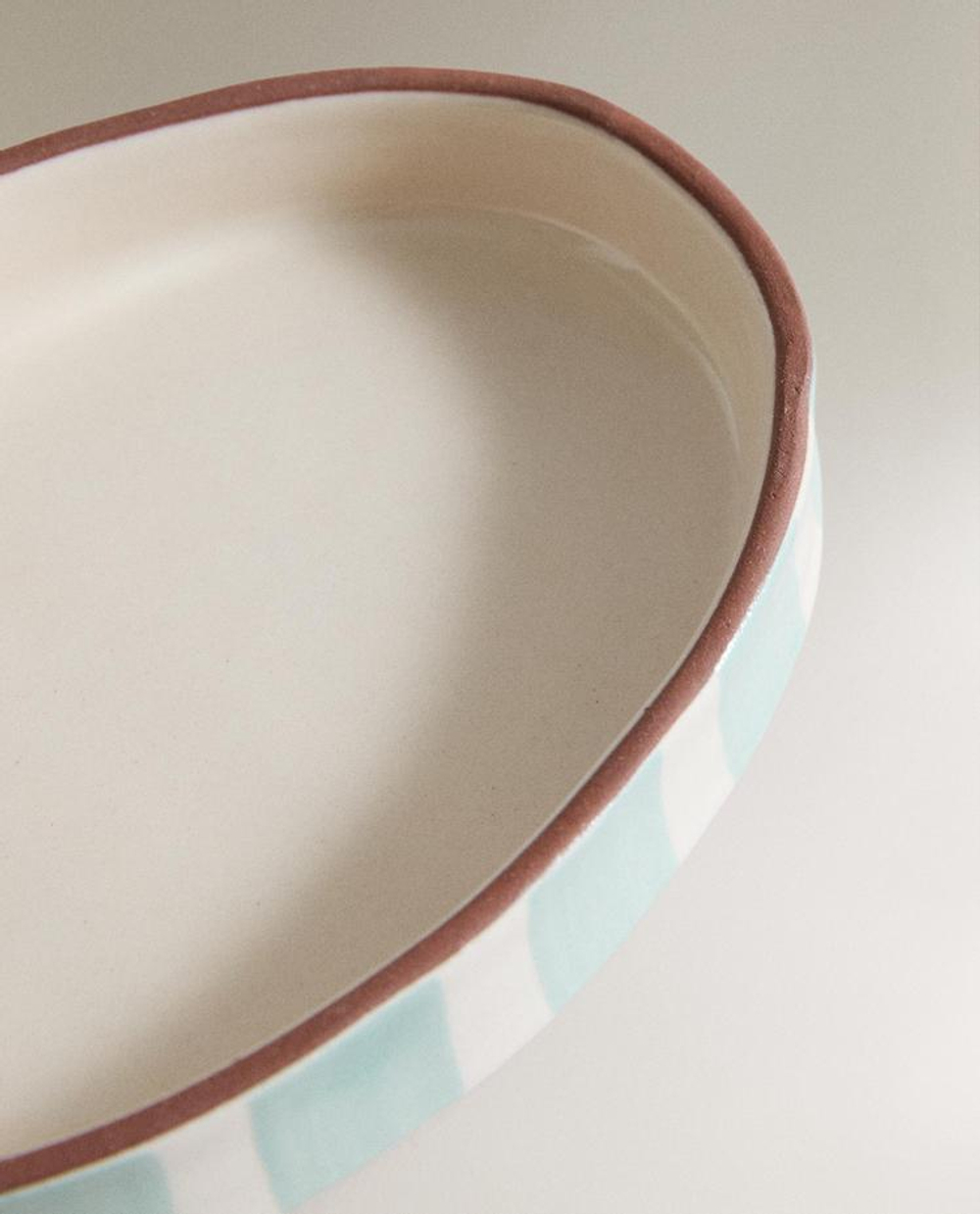 ZARA HOME МЫЛЬНИЦА ДЛЯ ВАННОЙ КОМНАТЫ ИЗ КЕРАМИКИ, СИНИЙ