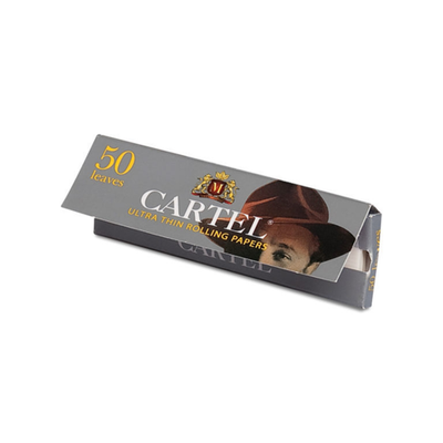 Бумага для сигарет "Cartel" Silver Ultra 50л*50шт