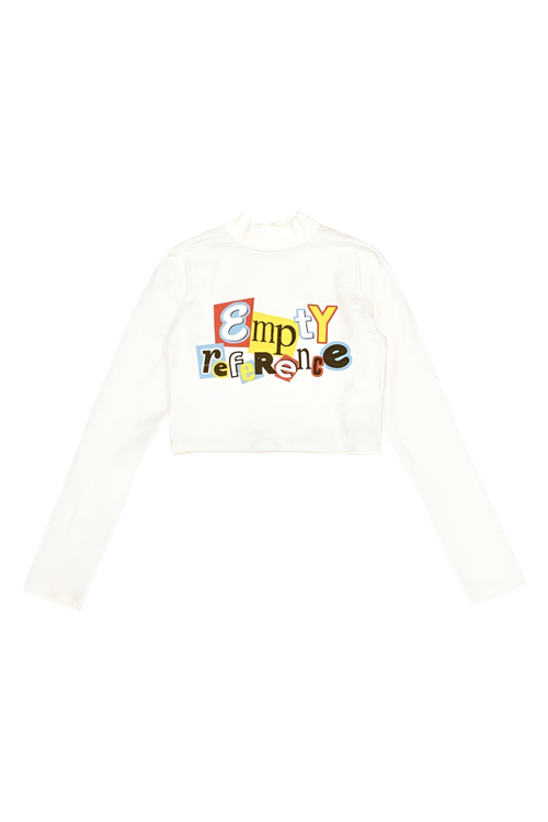 Кроп-топ ER Cropped Long Sleeve Tee