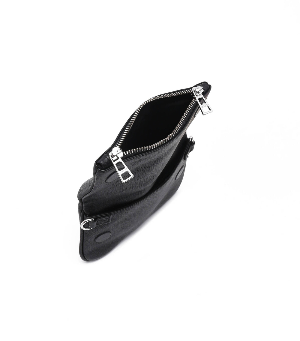 Кожаная сумка-мессенджер Zadig&Voltaire - черный(LWBA00005)