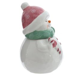GAEM Конфетница "Снеговик", 900 мл, L14 W12 H20 см