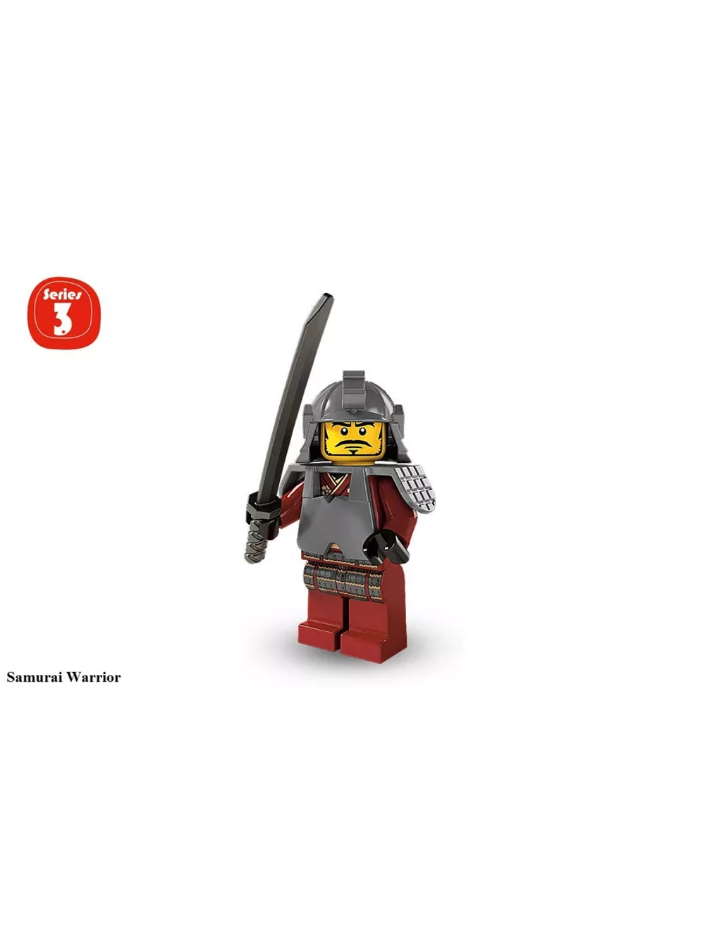 LEGO Collectable Minifigures 8803 Серия 3 Самурай
