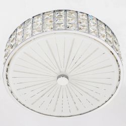 Citilux Портал CL32413G1 LED RGB Люстра хрустальная с пультом Хром