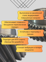 Шестерня 2-й передачи вторичного вала старого образца |  GT.31029-1701122