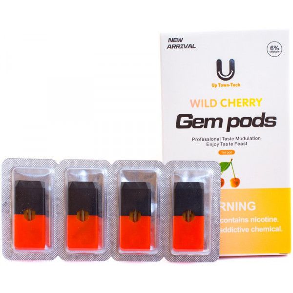 Купить Картриджи для Juul - Gem Pods - Wild Cherry 6,0% (4 шт)