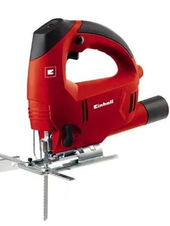 Лобзик Einhell TC-JS 80, 410 Вт, 800-3000 ход/мин, +/- 45°, ход 18 мм , пропил 80 мм