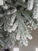 Заснеженная елка «Александрийская» (Литая хвоя) 210 см / 2,1 м