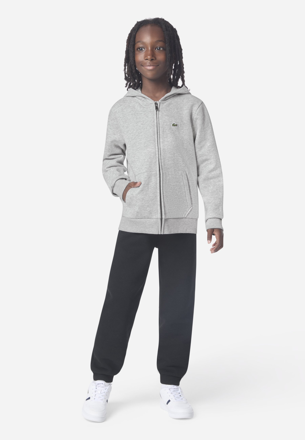 Lacoste UNISEX - Толстовка на молнии - Светло-серый (LA226K01S-C11)