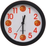Будильник «Баскетбол» 12*4см черный