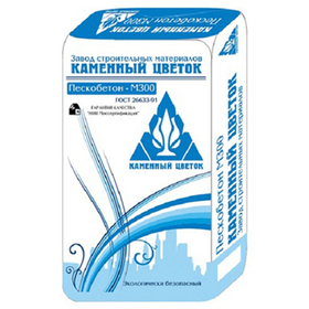 Пескобетон Каменный цветок М-300 25 кг