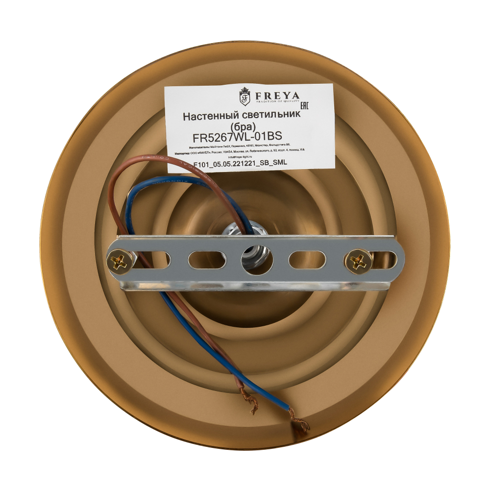 Настенный светильник (бра) Freya FR5267WL-01BS