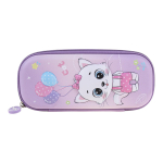 Пенал 3Д "Кошечки" розовый