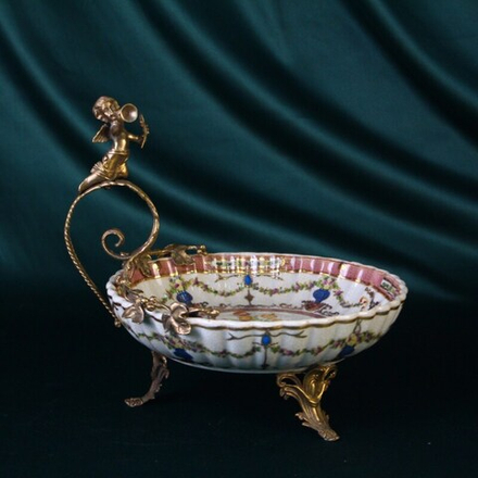 Парадная ваза для фруктов в Дворцовом стиле