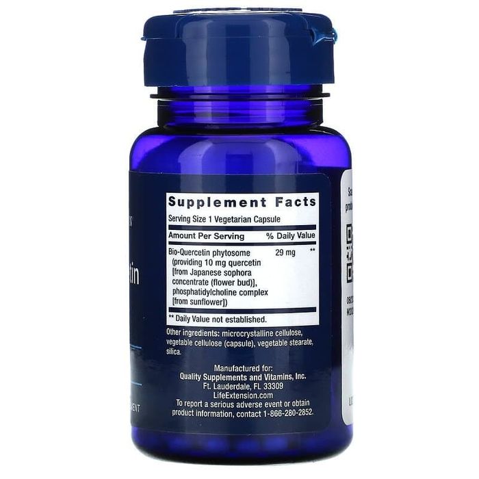 Биокверцитин, Bio-Quercetin, Life Extension, 30 капсул 2