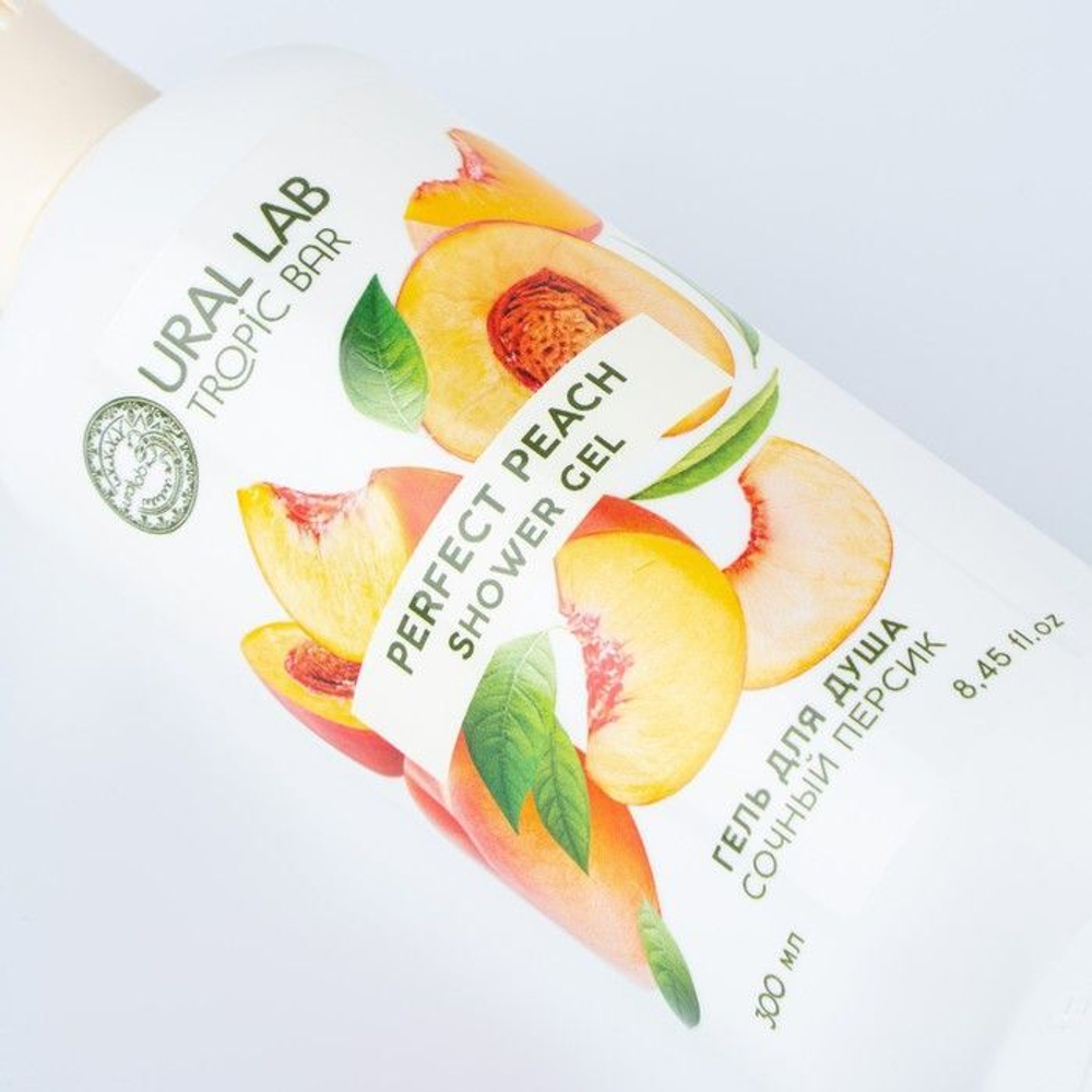 Гель для душа TROPIC BAR с ароматом сочного персика - 300 мл.
