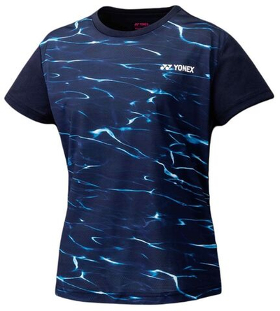 Женская теннисная футболка Yonex Tennis T-Shirt - navy blue