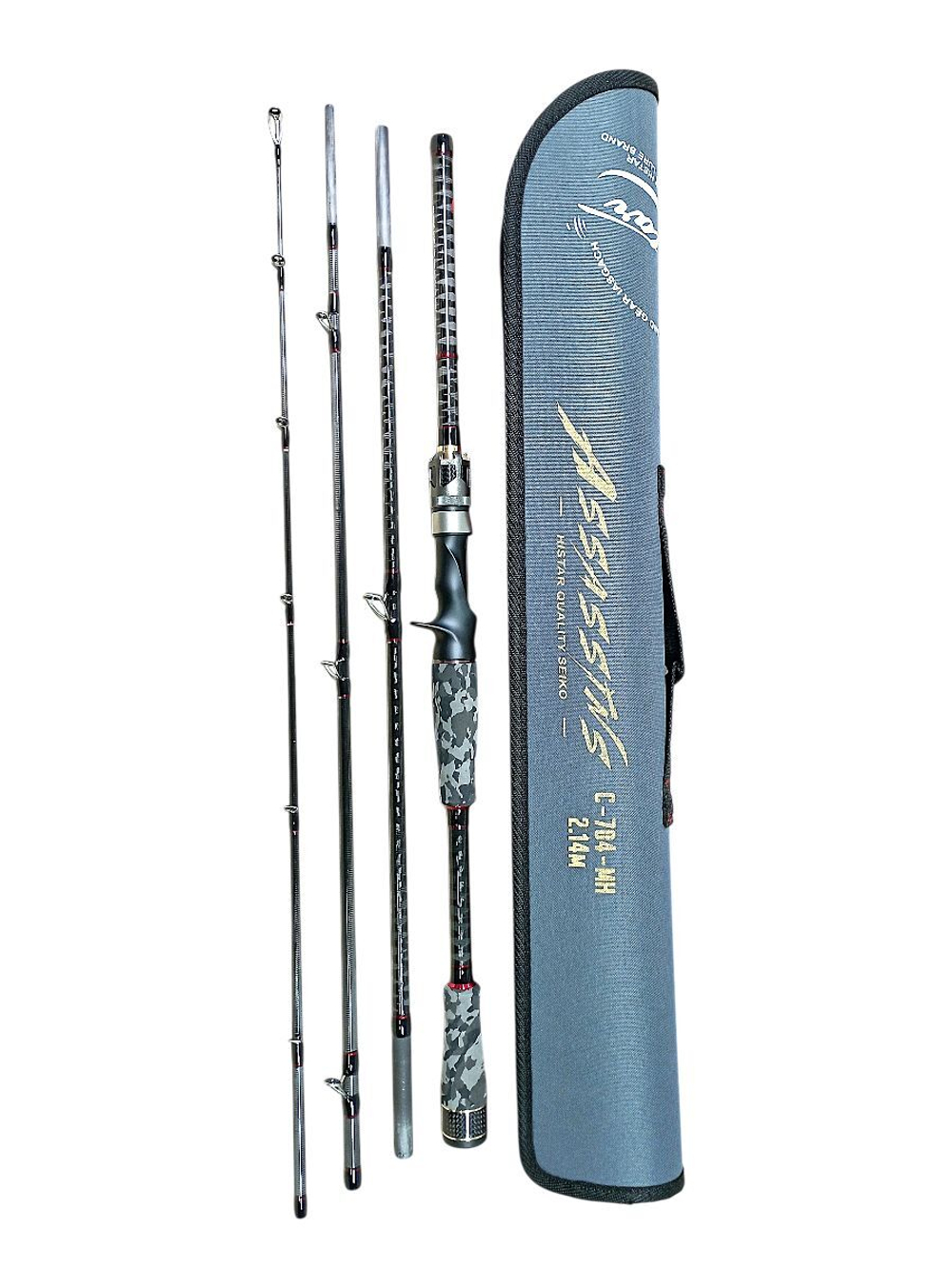 Спиннинг кастинговый Histar Assassins тест 7-28 гр длина 214 см