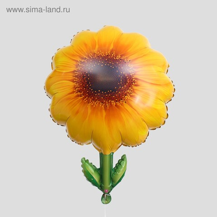 Шар фольгированный 22" «Подсолнух» Б086