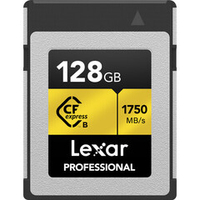 Карта памяти Lexar Professional Gold CFexpress Type B 128GB, R/W 1750/1500 МБ/с